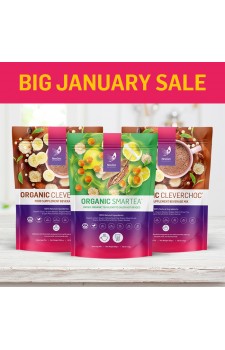 BIG January Sale! - x1 Organic Smartea and x2 Organic CleverChoc - Normal SPR £134.97